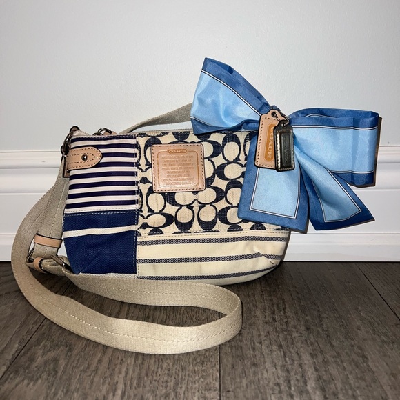 Coach Handbags - Y2K Coach Signature Patchwork Crossbody Bag